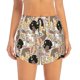 thumbnail image 2 of Balery Groovy Disco Pantalones cortos deportivos para mujer con forro y dos bolsillos, elásticos, para entrenamiento, gimnasio, yoga-XX-Large, 2 of 7