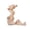 Brown-BW-home supplies, variant on LEFTHIGH Home Easter Bunny Figurine Juggling Rabbit Resin Decorative Sculpture Festive Ornament Gray Brown White 5.12x4.92 Inch 1-Pack House Essentials