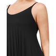 thumbnail image 5 of J. METHOD Women's Sleeveless Spaghetti Strap Loose Fit Harem Pants Comfy Jumpsuit NEWJS03 Black M, 5 of 6