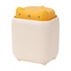 thumbnail image 1 of Dispensador de jabón de cocina 2 en 1, soporte para paños de cocina, dispensador de jabón de esponja encantador independiente para encimera de hogar, Amarillo, 1 of 9