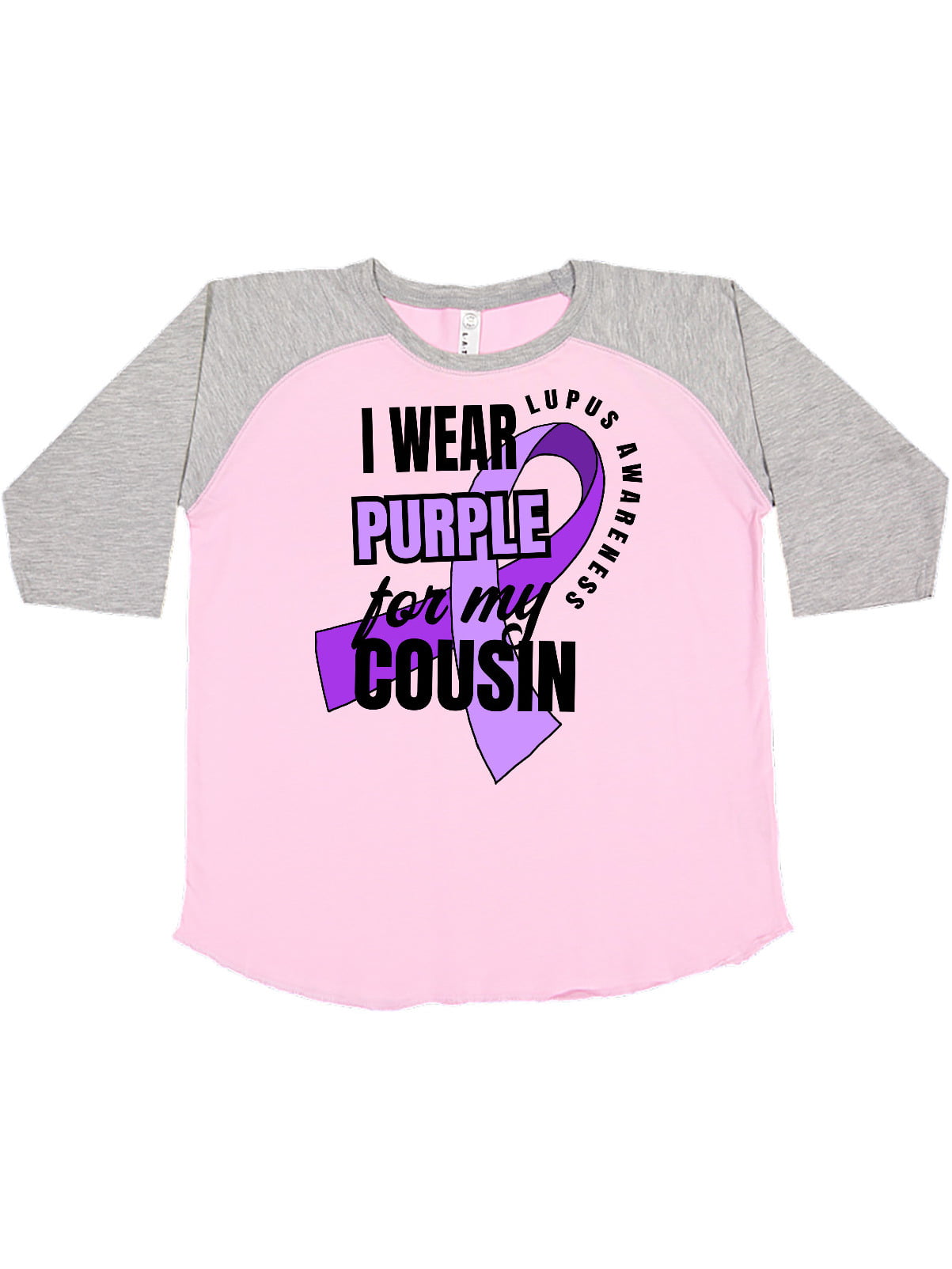 inktastic I Wear Purple for My Cousin Lupus Awareness Baby T-Shirt 