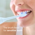 thumbnail image 2 of Philips Sonicare S2 Sensitive - Genuine Replacement Electric Toothbrush Heads, White, 4 Pack, HX6054/77, 2 of 15
