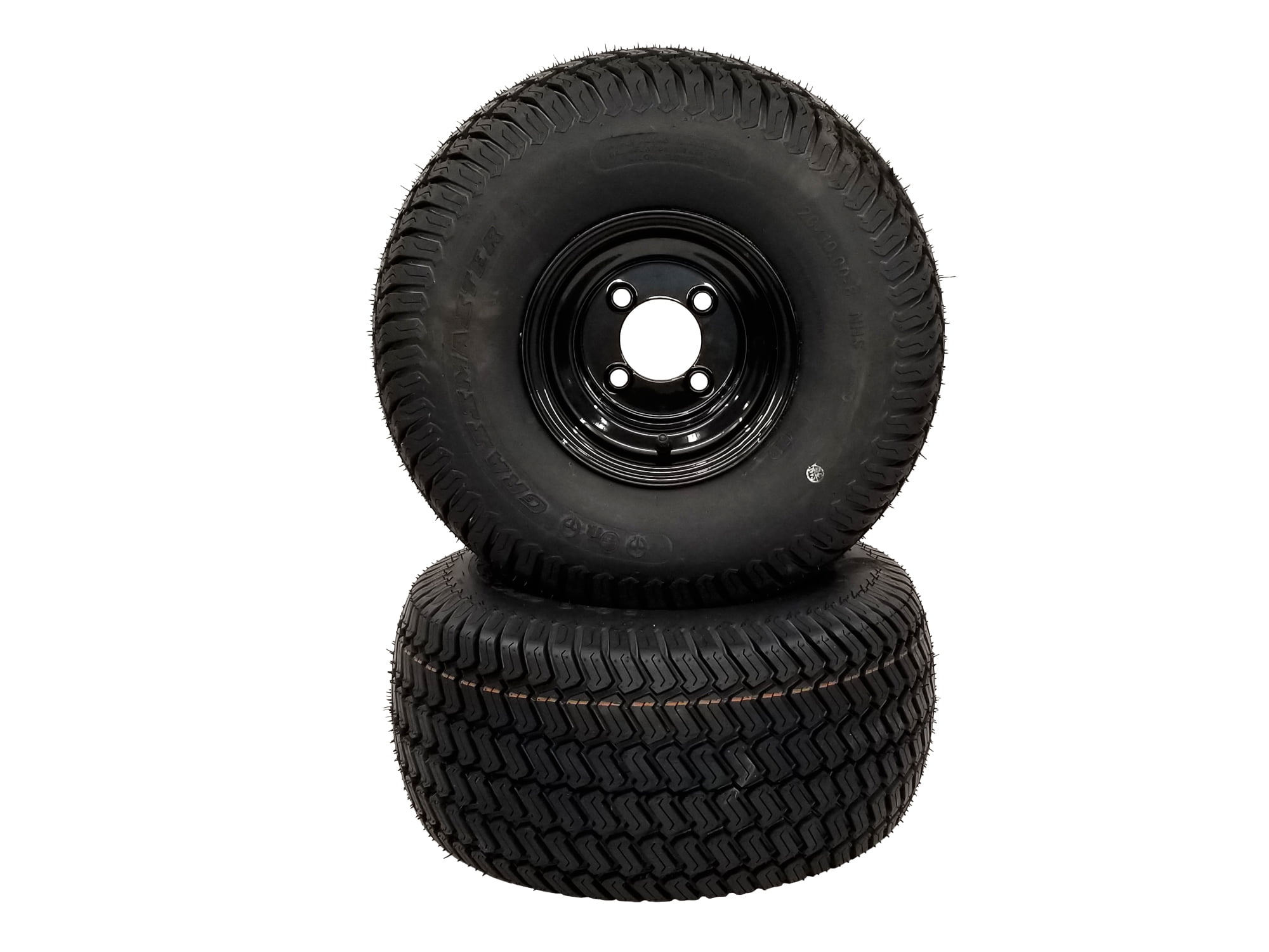 (2) Wright Wheel and Tire Assemblies 20x10.008 Fits Stander X 48" 52