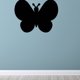 thumbnail image 2 of KAKOWELY 2 pegatinas de pared de mariposas negras, decoración de pared, calcomanías artísticas para sala de estar, fiesta de cumpleaños y decoración del hogar., 2 of 5