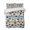Blue, variant on Blue Dog Paw Print Summer Quilt Set Full Size,Soft Quilted Bedding Set with 2 Pillow Shams,Vintage Farmhouse Rustic Wooden Grain Lightweight All Season Bedspread Coverlet for Bedroom 78"x90"