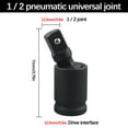 thumbnail image 1 of pstuiky Hand Wrench Universal Joint Socket ,Pneumatic Steering for Electric Wrench Socket Joint Socket Swivel Tools, 1 of 2