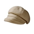thumbnail image 3 of Bovemsi Beret Hats for Women Newsboy Cap Visor Soft Panels Vintage Cabbie Hat Girls Artist Beret Cap, 3 of 7