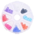 thumbnail image 2 of 160 anillos de código de silicona para ortodoncia, universales y esterilizables en autoclave para instrumentos dentales., 2 of 10