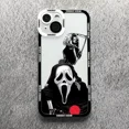 thumbnail image 1 of Funda Scary Screaming Art Angel Eyes Para iPhone 14, 13, 12, 1 of 7