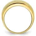thumbnail image 2 of 14K Yellow Gold Polished Fancy Ring - Ring Size 7.0- Made In Italy, 2 of 8