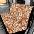 thumbnail image 2 of CHAQLIN Floral Leaf Car Backseat Covers for SUV, 2 Pcs Set Non-Slip Car Back Seat Covers Stretch Washable Bench Seat Covers, 2 of 7