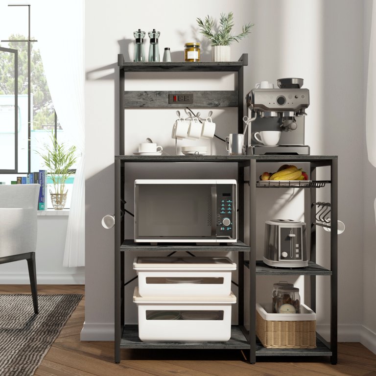 37 Best Kitchen Appliance Storage Rack Design Ideas For You - Hetty J.