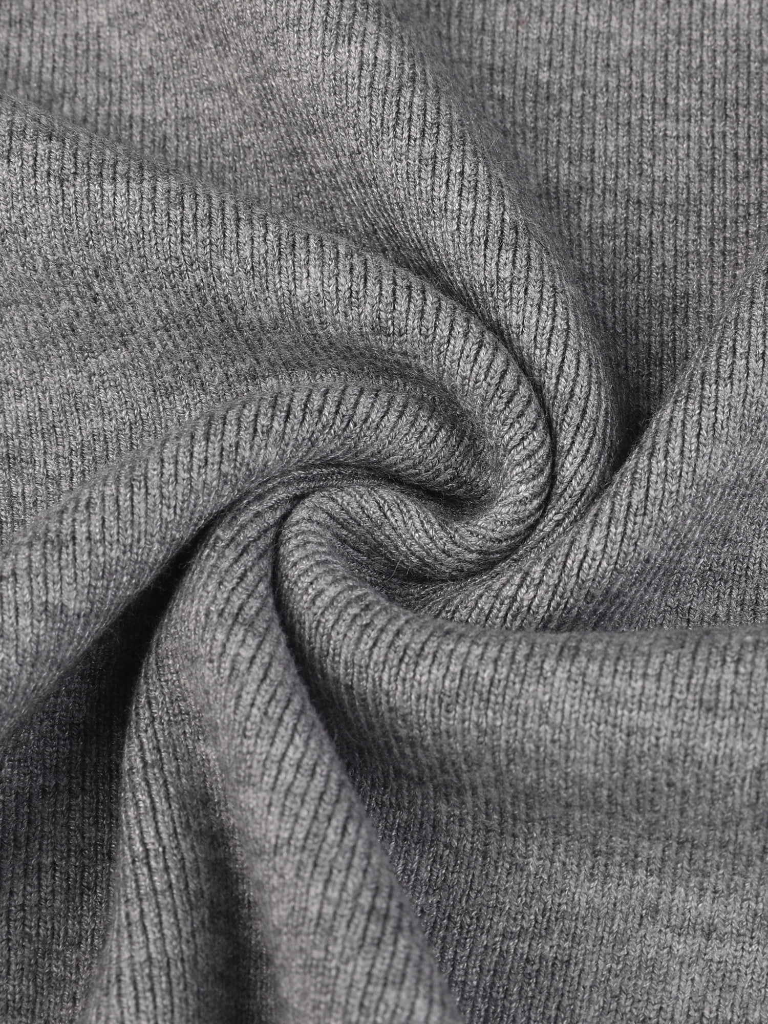 DARING DIVA Plus Size Long Sleeve Crewneck Sweater Fall Casual Tops 1X Grey