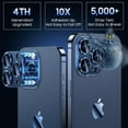 thumbnail image 2 of Metal Camera Lens Protector for iPhone 15 Pro Max Aluminum Alloy Tempered Glass Cover Screen Protector for iPhone 15 Pro, 2 of 7