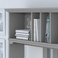thumbnail image 4 of Bush Furniture Salinas 60W L Shaped Desk with Hutch in Cape Cod Gray, 4 of 7