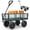 Green, variant on Sekey 1000 lb Capacity Utility Wagon with Foldable Feature, Black