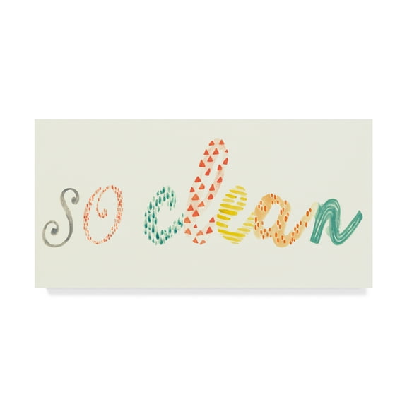 Trademark Fine Art 'Fresh And Clean II' Canvas Art by June Erica Vess