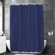 thumbnail image 4 of Cortina de ducha de color sólido 70,87 x 70,87 in – Mampara de baño de poliéster grueso impermeable, 12 ganchos incluidos, negro amarillo café verde azul púrpura, 4 of 6