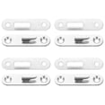 thumbnail image 4 of MasteelfCA 4 Pcs Crochets Ronds pour Lit, Supports de Rail de Lit, Crochets pour Cadres de Lit, 4 of 7