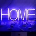 thumbnail image 4 of Letter Neon Lights, LED Neon Night Light Neon Lights Wall Decorative Night Light for Kids Bedroom Battery USB Operated Purple, 4 of 8