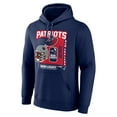thumbnail image 2 of Men's Navy New England Patriots Bud Light Pullover Hoodie, 2 of 3