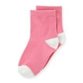 thumbnail image 4 of Sleep On It Infant & Toddler Girls 2-Piece Super Soft Jersey Snug-Fit Pajama Set with Matching Socks - Ballet , 2T, 4 of 5