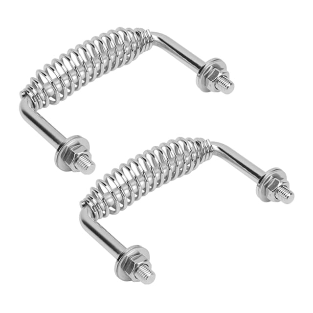 Fengbin Ergonomic Spiral Spring Handle Stainless Steel Barbecue Tool Kit Replacement for 2 Piece