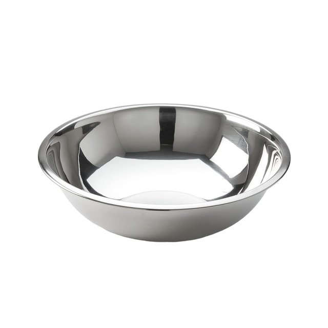 American Metalcraft SSB1300 - tazón para mezclar de acero inoxidable, 16 pulgadas de diámetro, plata, 13 cuartos de galón