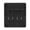 Black, variant on HomeLife Cutlery Drawer Organizer Tray 6 Compartment Plastic Storage Box for Kitchen Utensils Forks Spoons Cutter Sturdy BPA-Free Divider Holder