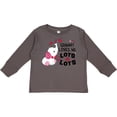 thumbnail image 3 of Inktastic Grammy Loves Me Lots and Lots- cute elephant Boys or Girls Long Sleeve Toddler T-Shirt, 3 of 5