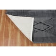 thumbnail image 5 of Casavani Decorative Hand Made Rectangle Flat Weave Rug Gray Geometric Rug 10x14 feet, 5 of 5