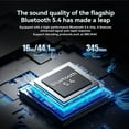 thumbnail image 5 of Receptor y Transmisor Bluetooth 5.4 de 3,5 mm con Entrada AUX y Adaptador de Audio Inalámbrico RGB para Altavoces, PC, TV y Coche., 5 of 5