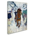 thumbnail image 2 of Trademark Fine Art 'Galloping Horse' Canvas Art by Edvard Munch, 2 of 3
