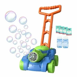 VIVEFOX Bubble Lawn Mower for Kids, 2-6 Years Old, with Bubble
