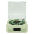 thumbnail image 1 of Record Player Style  Speaker with Night Light, Time Display, and Multifunction, for Girls, 1 of 7