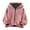 Pink, variant on WOYY Toddler Boys Casual Coat Winter Thicken Warm Jacket Full-Zip Hooded Outerwear