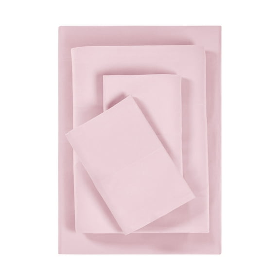 Your Zone Kids Super Soft Microfiber Sheet Set, Pink, Full, 4 Piece