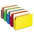thumbnail image 1 of Smead 73892 3 1/2   Expansion Colored File Pocket  Straight Tab  Letter  Assorted  5/Pk, 1 of 1