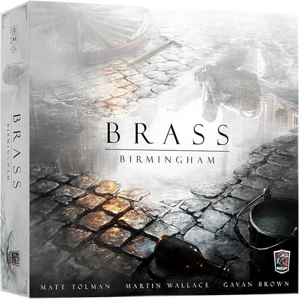 新品・未開封】 ブラスバーミンガム Brass: Birmingham（英語版） Roxley Brass: Birmingham Board Game, Industrial Revolution