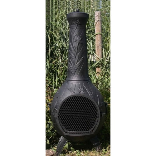 The Blue Rooster Aluminum Natural Gas Propane Chiminea by