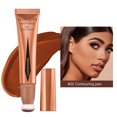 thumbnail image 1 of Mareep Blush Creamy Cheek Color Cheek Tint Cheek Rouge Blusher Highlight Pen Stick, Silky and Smooth, Can Be Mixed With Light Powder Blusher Stick, Repair+powder Blusher+highlight Pen, 1 of 2