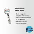 thumbnail image 2 of Awesome College Graduate Graduation Inspirational Retractable Reel ID Badge Key Card Name Tag Holder with Clip, 2 of 7