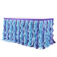 thumbnail image 3 of Curly Willow Tulle Table Skirt for Wedding Party Table Decoration, 3 of 8