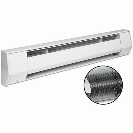 King Electric 4CB2407BW Cb Bb 4' 240/208V 750/562W White