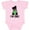 AD-Pink, variant on 1st Birthday Cactus Cute Girls 1 Year Old Girls Baby Bodysuit