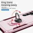 thumbnail image 4 of for Samsung Galaxy A54 5G Case, Slim Fit Military Grade Drop Tested Dual Layer Shockproof Case with 360 Ring Holder Kickstand Protective Rugged Car Magnetic Non-Slip Phone Case,Pink+Rose, 4 of 10