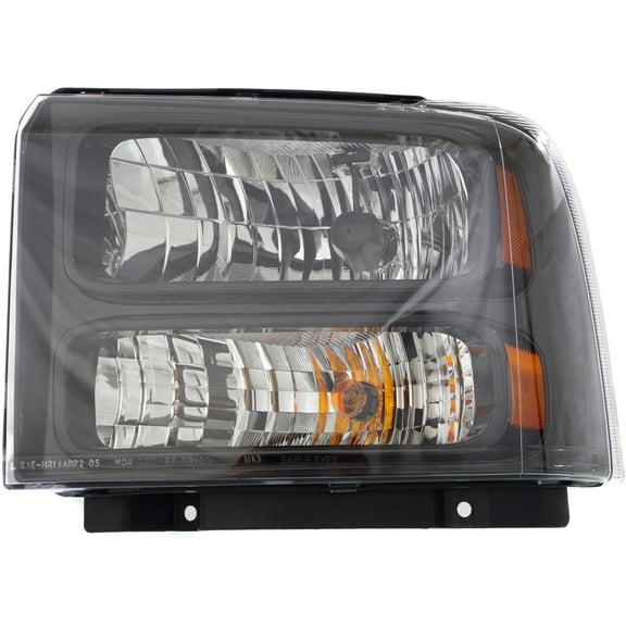 Headlight Compatible With 2005-2007 Ford F-250 Super Duty F-350 Left Driver Halogen With bulb(s)