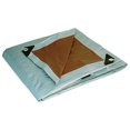 thumbnail image 2 of 24x52 Multi-Purpose SilverBrown Heavy Duty DRY TOP Poly Tarp (24x52), 2 of 4