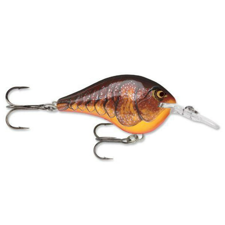 New DT 08 Chartreuse Rootbeer Crawdad 2 3/8 oz Lure Effective Fishing  Lures for Bass, Trout, Walleye, Pike, and More JAGE0H06163