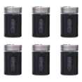 thumbnail image 1 of Glass Salt and Pepper Shakers | 6 Piece Pack | Best for Home Kitchen, Restaurants and Catering, 1 of 5